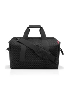   Reisenthel Allrounder L fekete utazótáska mesh black MT7082