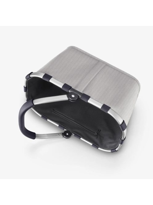 Reisenthel BK7074 carrybag herringbone grey kosár 