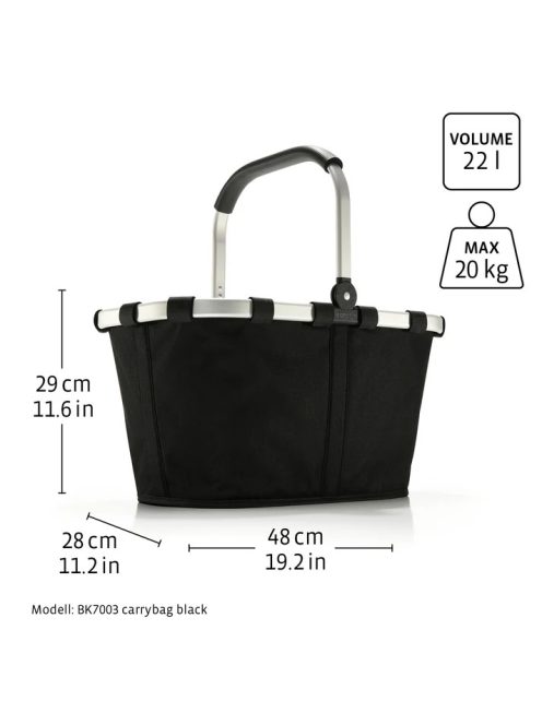 Reisenthel carrybag frame twist blush kosár BK3101