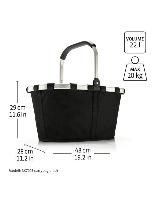 Reisenthel BK4129 carrybag twist navy kosár