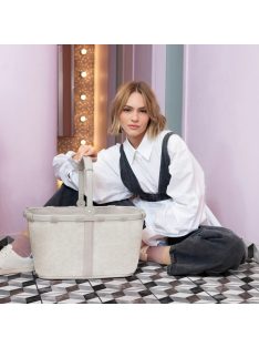 Reisenthel BK4110 Carrybag frame rhombus midnight gold női bevásárló kosár