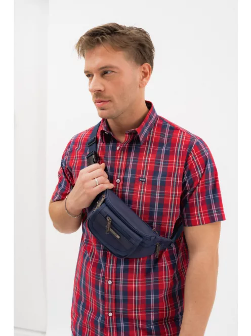 Budmil férfi övtáska 10040078/S1 kék