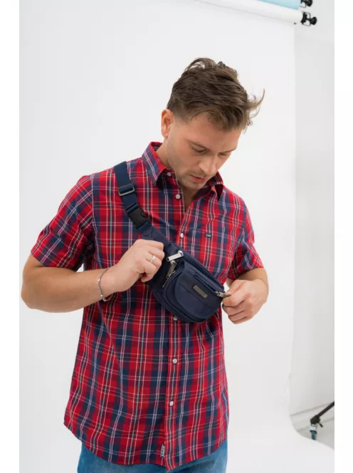 Budmil férfi övtáska 10040078/S1 kék