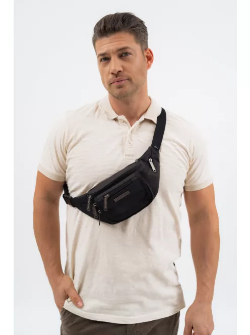 Budmil férfi övtáska 10040078/S2 fekete