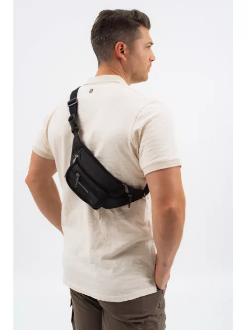 Budmil férfi övtáska 10040078/S2 fekete