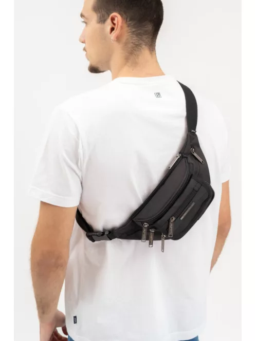 Budmil férfi övtáska 10040078/S2 fekete