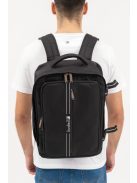 Budmil fedélzeti hátizsák 10170088/S2 fekete