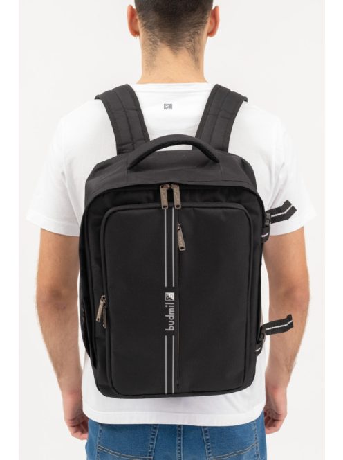 Budmil fedélzeti hátizsák 10170088/S2 fekete