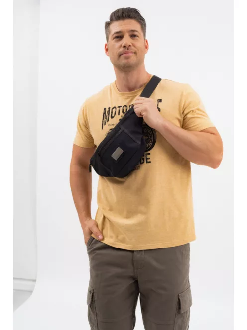 Budmil férfi övtáska 10040077/S1 fekete