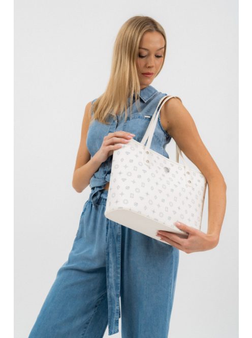 Budmil női válltáska 10230112/S1 fehér