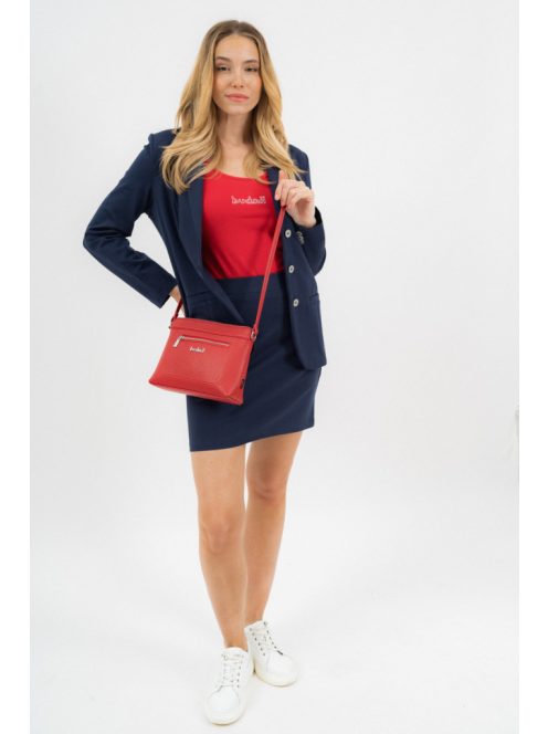 Budmil női kicsi oldaltáska 10230114/S2 piros