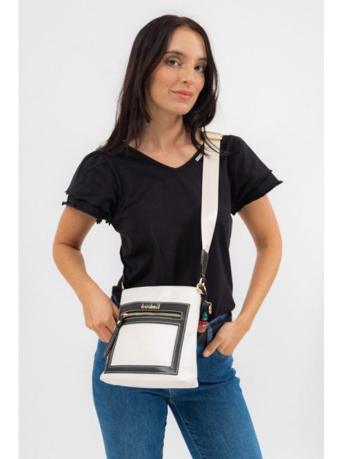 Budmil női oldaltáska 10230107/S1 bézs