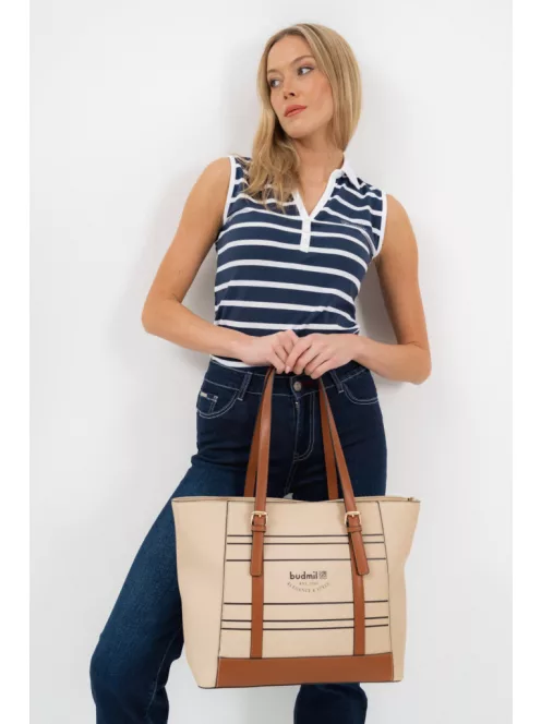 Budmil női válltáska 10230110/S2 bézs