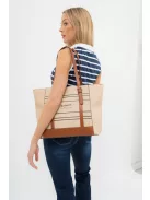 Budmil női válltáska 10230110/S2 bézs
