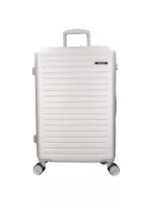 Benzi 5910 M ezüst közepes méretű bőrönd