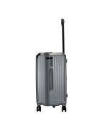 Benzi Girona ezüst 5 kerekű közepes bőrönd