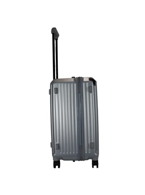 Benzi Girona ezüst 5 kerekű közepes bőrönd