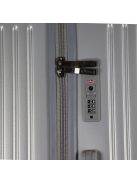 Benzi Girona ezüst 5 kerekű közepes bőrönd