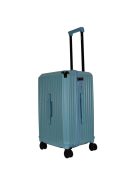 Benzi Girona világoskék 5 kerekű közepes bőrönd 5790