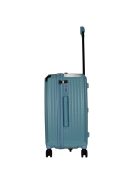 Benzi Girona világoskék 5 kerekű közepes bőrönd 5790