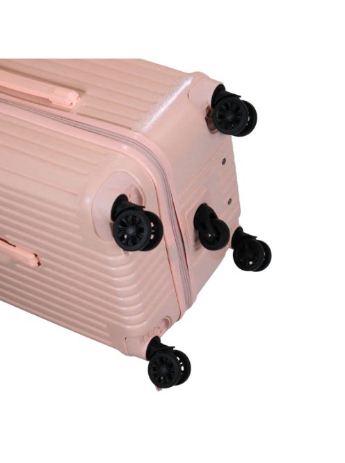 Benzi Girona rózsaszín 5 kerekű nagy bőrönd