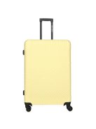 Enrico Benetti Louisville sárga 4 kerekű nagy bőrönd
