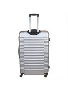 Leonardo Da Vinci Modena ezüst 4 kerekű óriás bőrönd