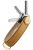 Orbitkey Waxed Canvas Key Organiser Golden Sand bőr kulcstartó 