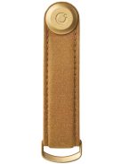 Orbitkey Waxed Canvas Key Organiser Golden Sand bőr kulcstartó 