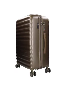 Benzi 5906 M bronz közepes méretű bővíthető bőrönd