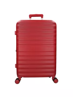 Benzi 5906 L piros nagy méretű bővíthető bőrönd