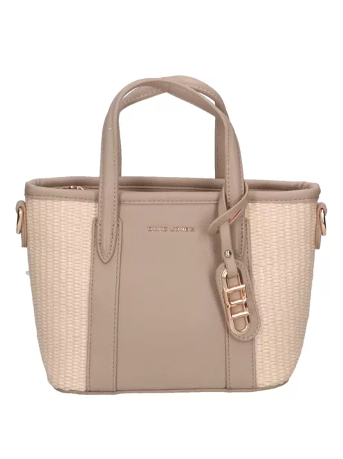 David Jones kicsi kézitáska és oldaltáska CM7500 taupe