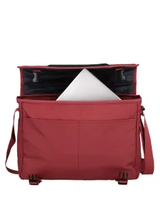   Travelite Skaii piros A4-es laptoptartós oldaltáska 15,6"