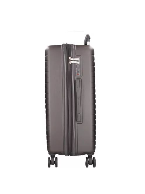 Benzi 5909 L bronz nagy méretű bővíthető bőrönd