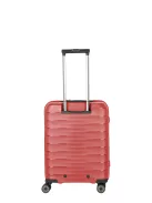 Travelite Mooby piros 4 kerekű első zsebes kabinbőrönd