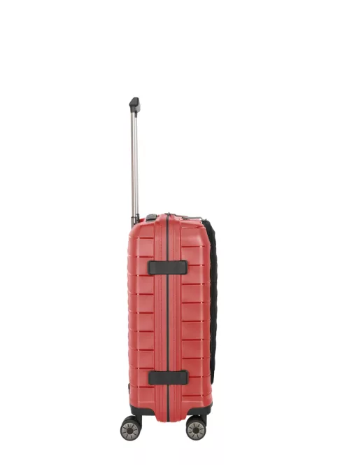 Travelite Mooby piros 4 kerekű első zsebes kabinbőrönd