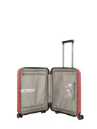 Travelite Mooby piros 4 kerekű első zsebes kabinbőrönd