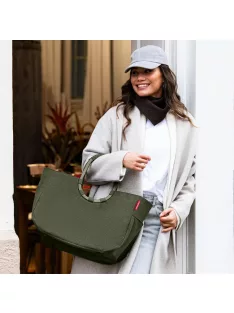 Reisenthel Loopshopper L cord dark matcha OR5057 