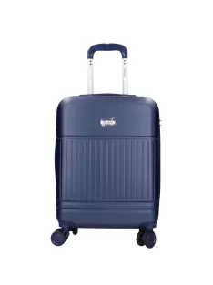 Benzi 5876 S kék bővíthető kabin bőrönd ABS