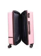 Benzi 5886 L pink nagy bővíthető bőrönd ABS