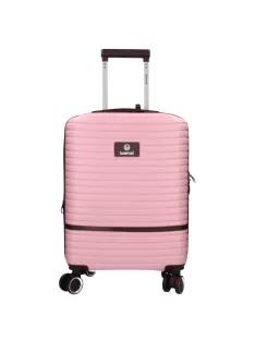 Benzi 5886 S pink bővíthető kabin bőrönd ABS