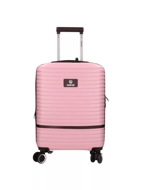 Benzi 5886 S pink bővíthető kabin bőrönd ABS