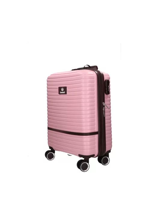 Benzi 5886 S pink bővíthető kabin bőrönd ABS