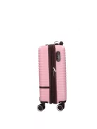 Benzi 5886 S pink bővíthető kabin bőrönd ABS