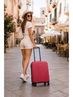 Travelite Air Striple S BŐVÍTHETŐ kabinbőrönd piros
