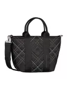 Tom Tailor női válltáska AMINTA ZIP SHOPPER M fekete – trendi Tom Tailor válltáska