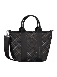 Tom Tailor női válltáska AMINTA ZIP SHOPPER M fekete – trendi Tom Tailor válltáska