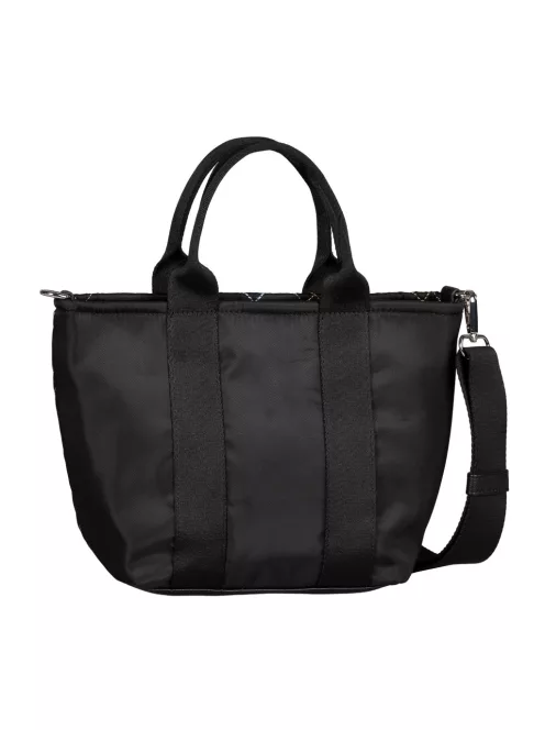 Tom Tailor női válltáska AMINTA ZIP SHOPPER M fekete – trendi Tom Tailor válltáska
