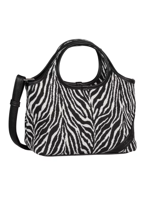Tom Tailor női kézitáska 012955 LIDORA ZIP SHOPPER S 5131 - 061 - zebra – trendi Tom Tailor kézitáska