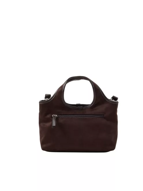 Tom Tailor női kézitáska 012955 LIDORA ZIP SHOPPER S 5131 sötét barna – trendi Tom Tailor kézitáska